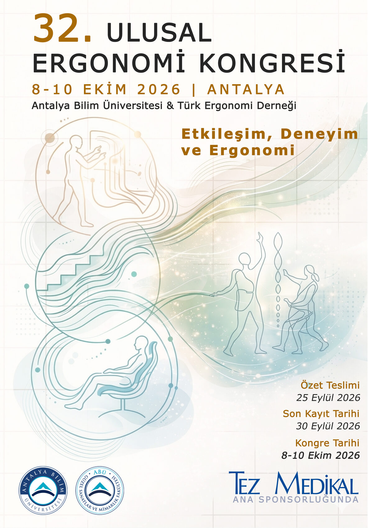 32. Ulusal Ergonomi Kongresi Afişi